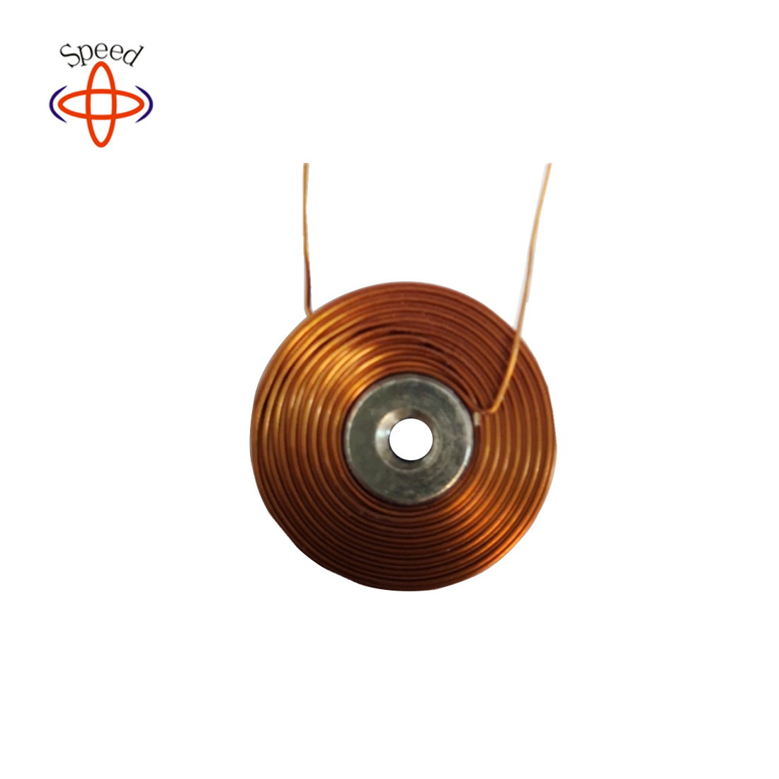 Custom copper inductor magnetic levitation soild iron core coil