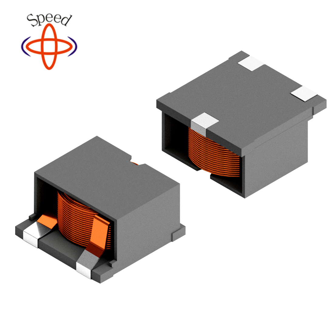 Magnetic Shield Construction Flat Copper Coil Chip Inductor